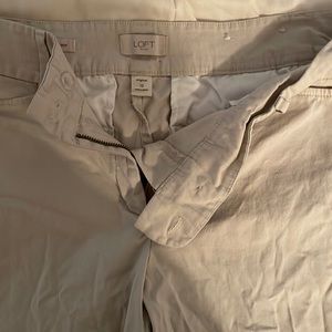 Loft Khakis Women Capri pants